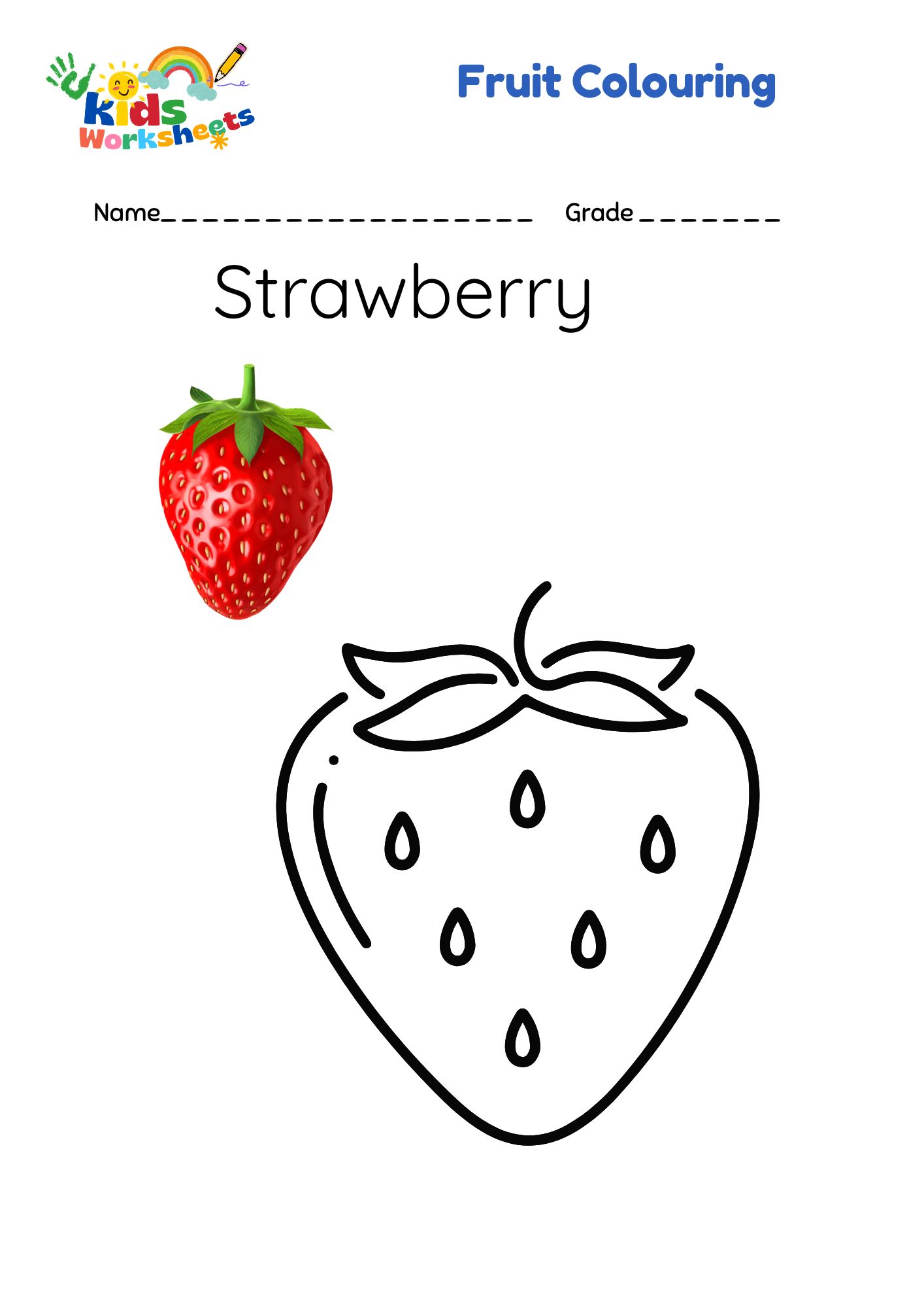 Fruit Coloring 3 preview