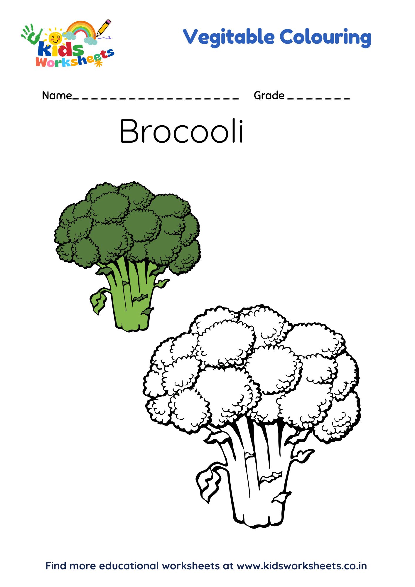 Vegetable Coloring 3 preview