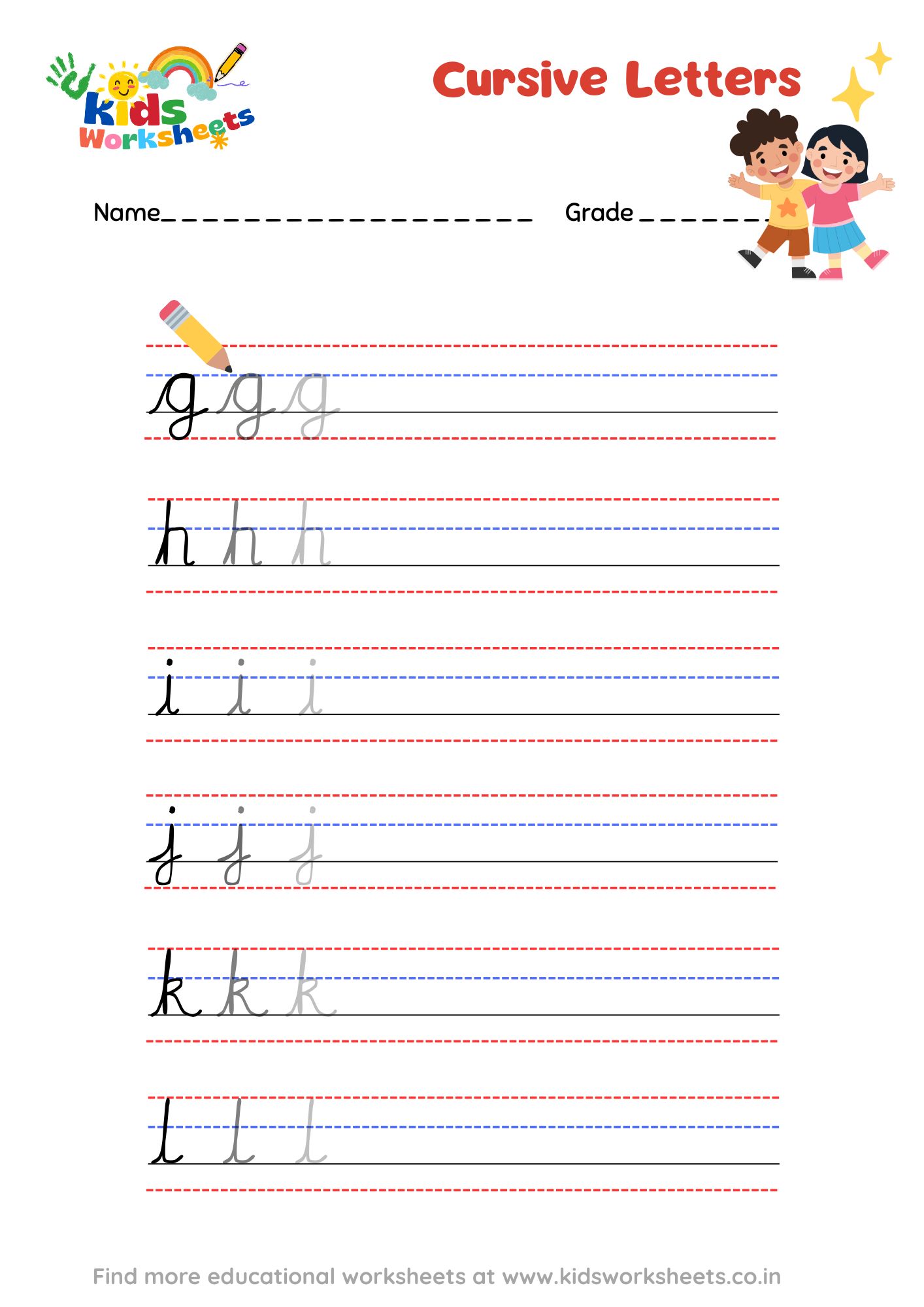 Cursive Letters 2 preview