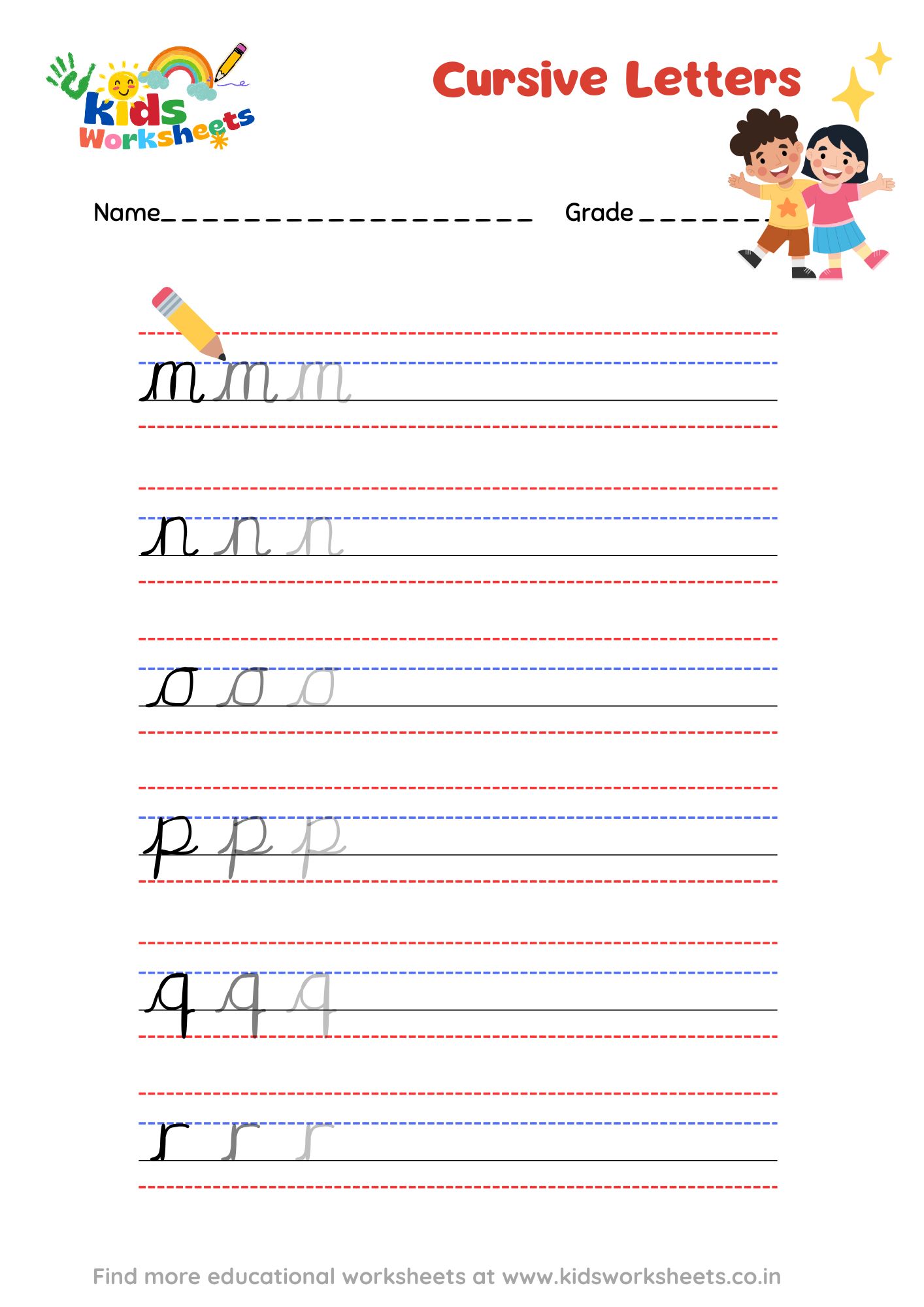Cursive Letters 3 preview