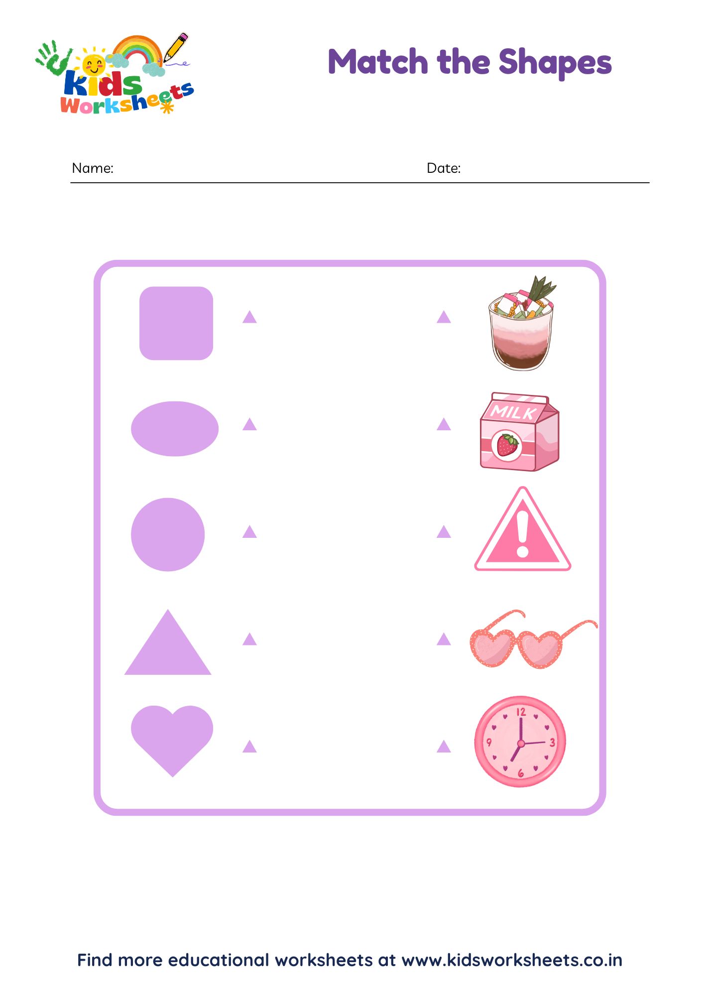Match the Shapes preview